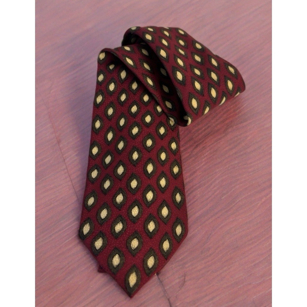 Ferrell Reed for Chancellor's Handmade 100% Silk‎ Tie
